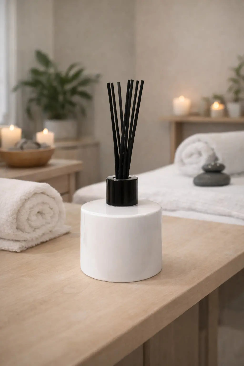 100ml White Gloss Reed Diffuser - GIFT BOXED Fresh & Fragrant Essentials