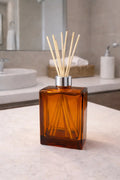 Amber Square Reed Diffuser Fresh & Fragrant Essentials Amber Square Reed Diffuser